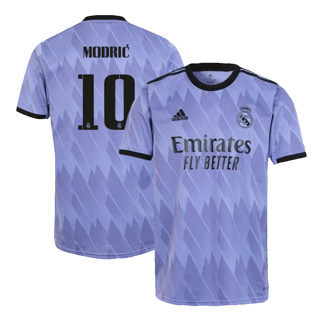 MODRIĆ #10 Real Madrid Away Soccer Jersey 2022/23 - soccerdeal