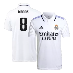 KROOS #8 Real Madrid Home Soccer Jersey 2022/23 - soccerdeal