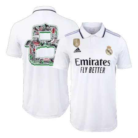 Authentic Unique #8 Real Madrid Special Club World Cup Soccer Jersey 2022/23 - soccerdeal