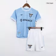Kid's Lazio Home Soccer Jersey Kit(Jersey+Shorts) 2022/23 - soccerdealshop