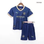 Kid's Manchester City Chinese New Year Soccer Jersey Kit(Jersey+Shorts) 2022/23 - soccerdealshop