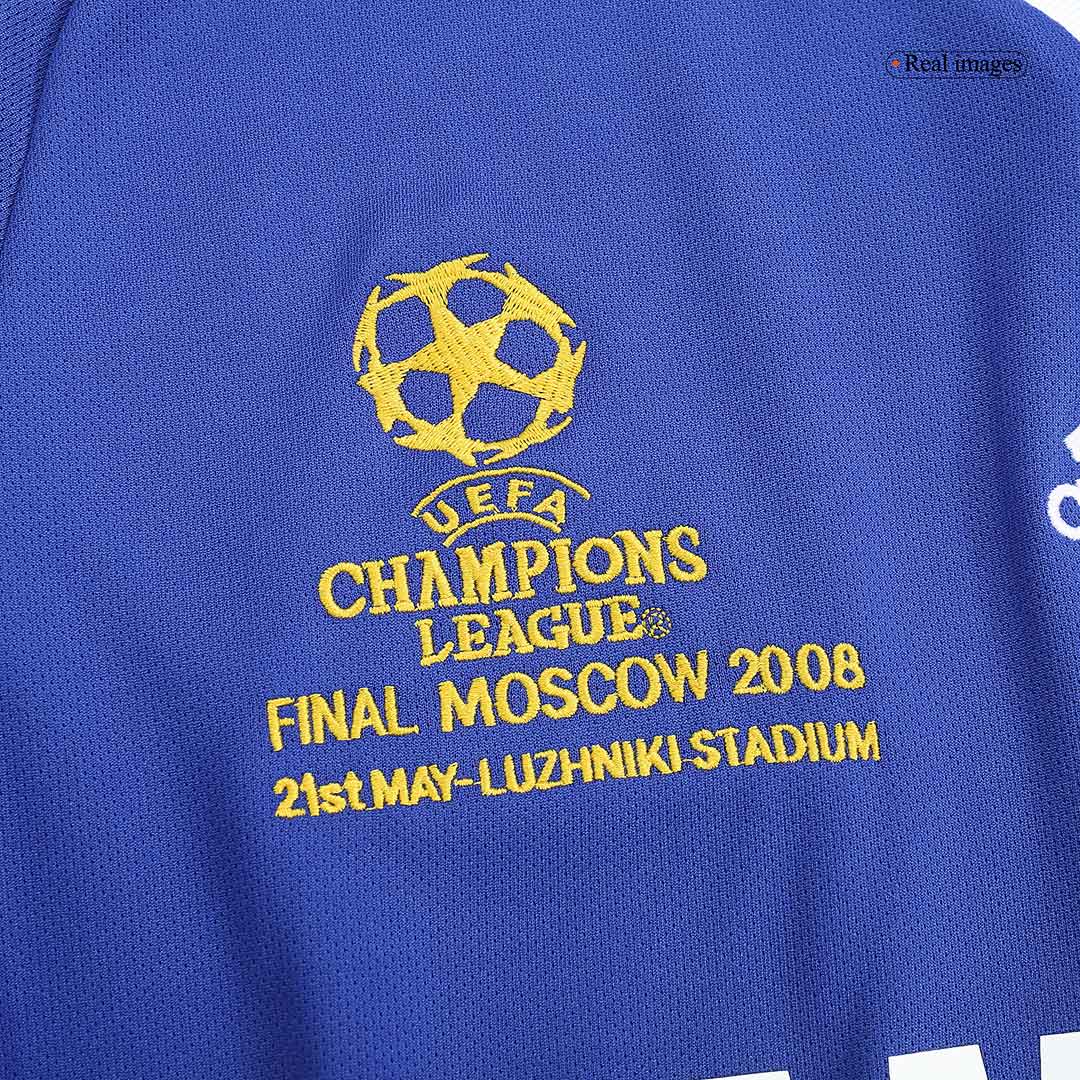 Retro 2008 Chelsea UCL Final Home Soccer Jersey - soccerdeal