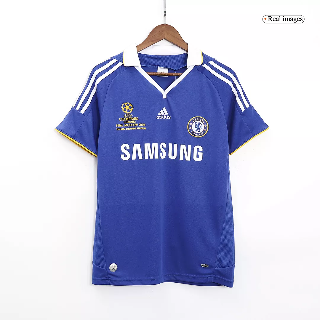 Retro 2008 Chelsea UCL Final Home Soccer Jersey
