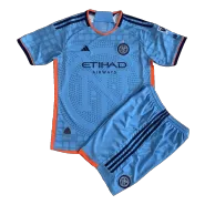 Kid's New York City Home Soccer Jersey Kit(Jersey+Shorts) 2023 - soccerdealshop