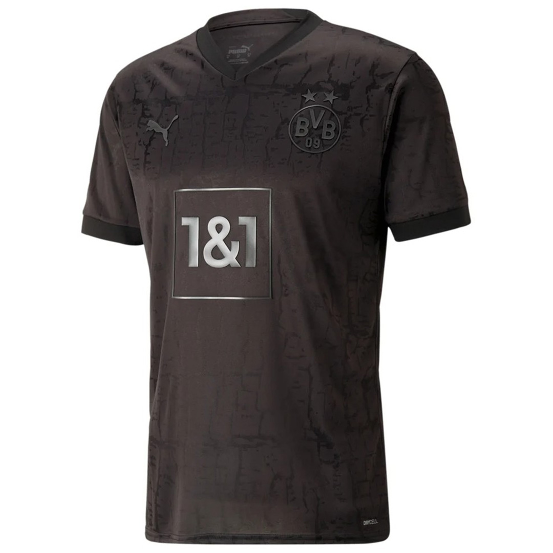 Authentic Borussia Dortmund All-Black Special Soccer Jersey 2022/23 - soccerdeal