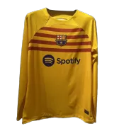 Barcelona Fourth Away Long Sleeve Soccer Jersey 2022/23 - soccerdealshop