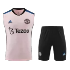 Manchester United Sleeveless Training Kit (Top+Shorts) 2022/23 - soccerdealshop