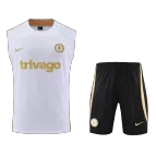 Chelsea Sleeveless Training Kit (Top+Shorts) 2022/23 - soccerdealshop