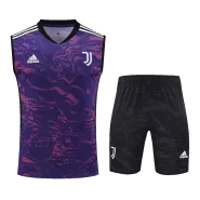 Juventus Sleeveless Training Kit (Top+Shorts) 2022/23 - soccerdealshop