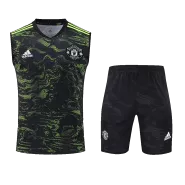 Manchester United Sleeveless Training Kit (Top+Shorts) 2022/23 - soccerdealshop