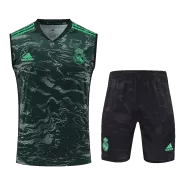 Real Madrid Sleeveless Training Kit (Top+Shorts) 2022/23 - soccerdealshop