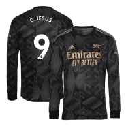 G.JESUS #9 Arsenal Away Long Sleeve Soccer Jersey 2022/23 - soccerdealshop