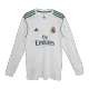 Retro 2017/18 Real Madrid Home Long Sleeve Soccer Jersey - soccerdeal