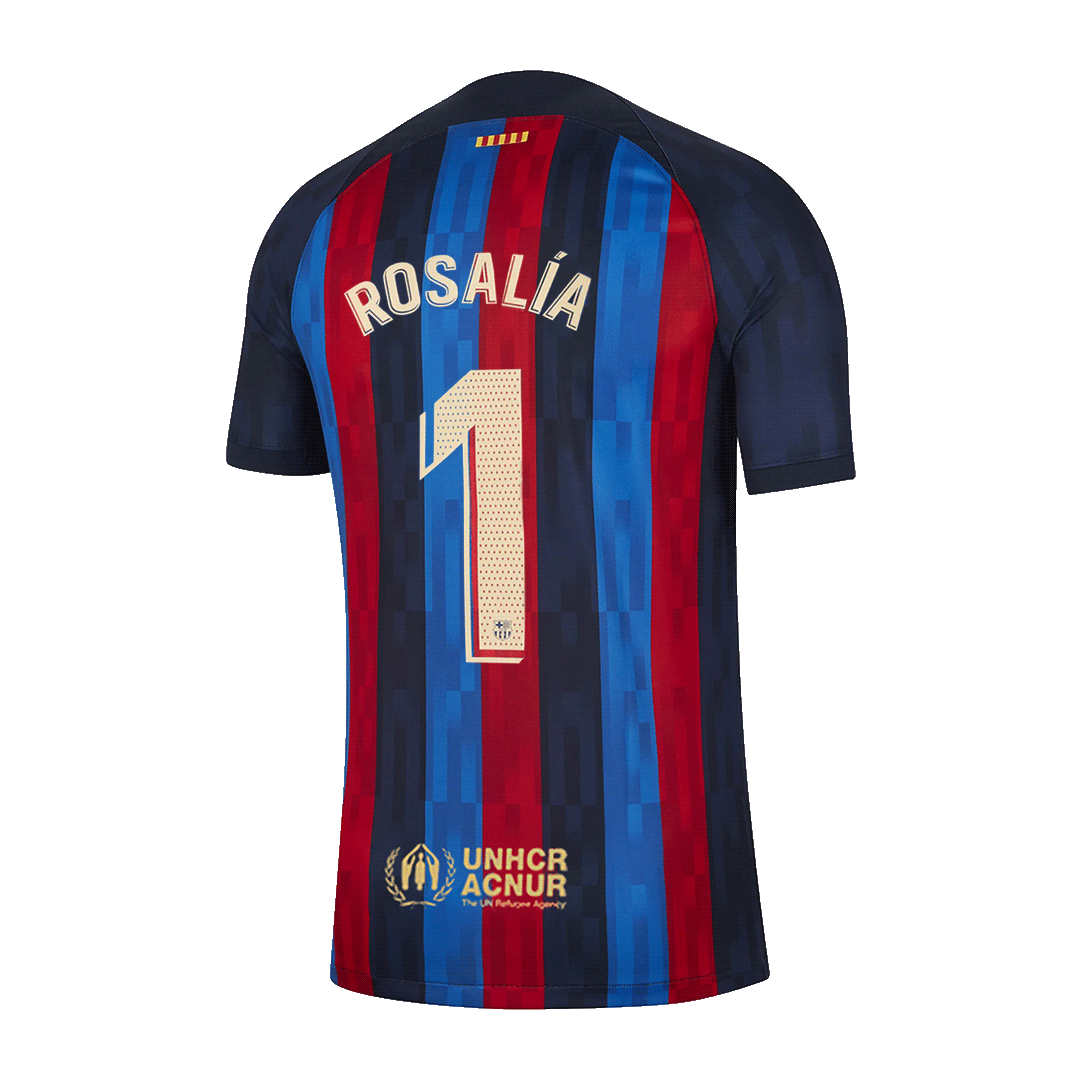 Barcelona ROSALÍA #1 Motomami Limited Edition Soccer Jersey 2022/23 - soccerdeal