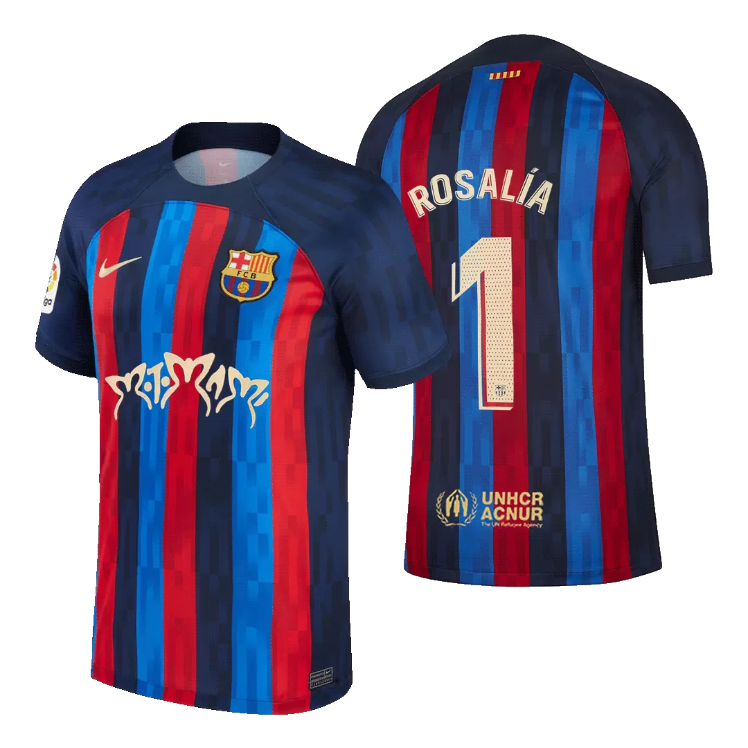 Barcelona ROSALÍA #1 Motomami Limited Edition Soccer Jersey 2022/23