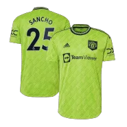 Authentic SANCHO #25 Manchester United Third Away Soccer Jersey 2022/23 - soccerdealshop
