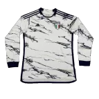 Italy Away Long Sleeve Soccer Jersey 2023/24 - soccerdealshop