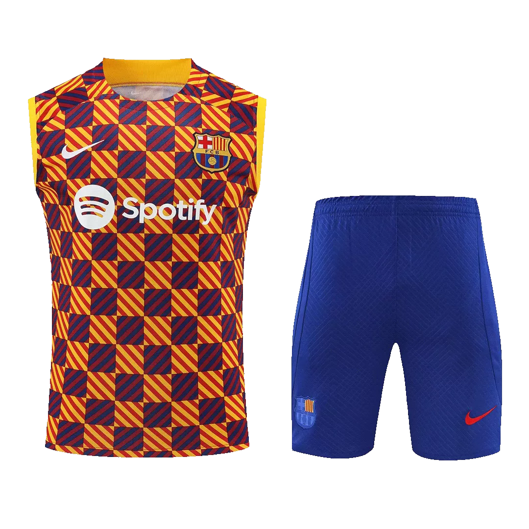 fc barcelona sleeveless training top