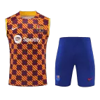 Barcelona Sleeveless Training Kit (Top+Shorts) 2023/24 - soccerdealshop