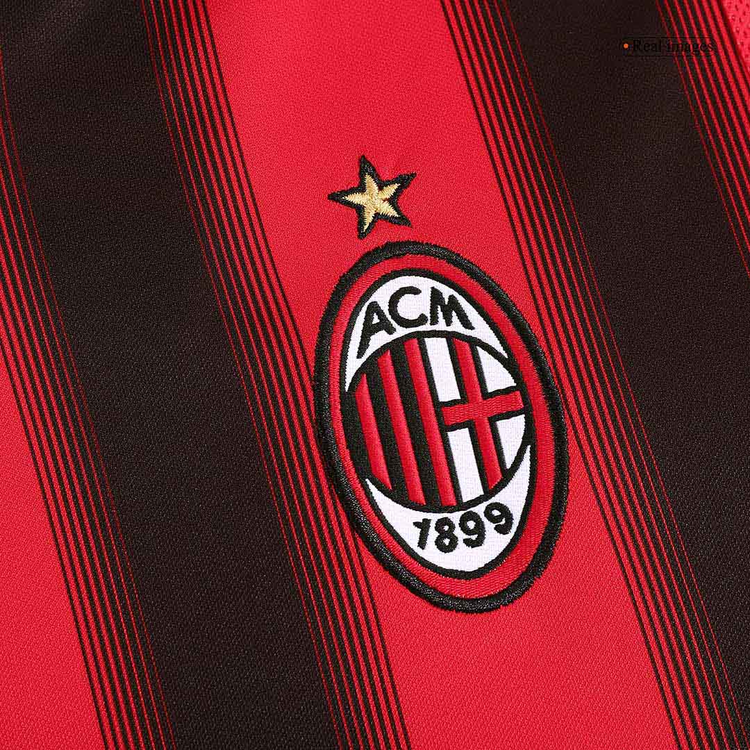 Retro 2004/05 AC Milan Home Long Sleeve Soccer Jersey - soccerdeal