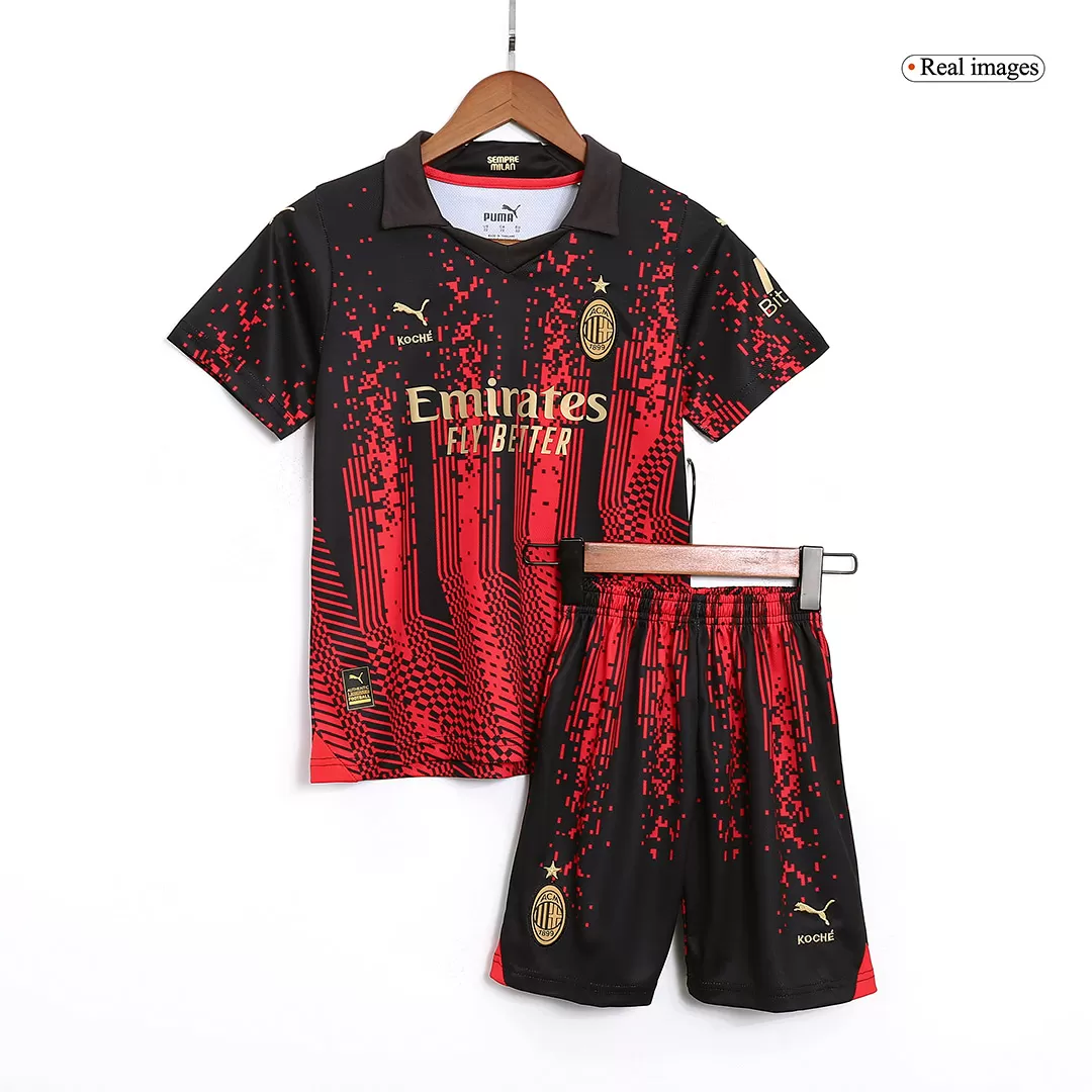 Youth AC Milan Jersey Kit 2022/23 Home