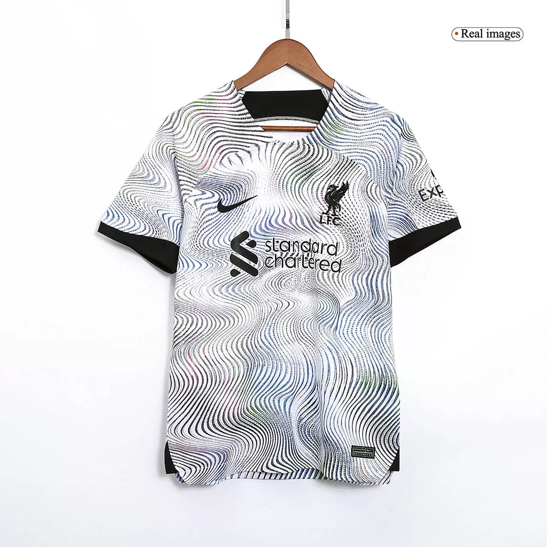 Liverpool 2022-2023 Away White Soccer Jersey - Best Retro Jerseys