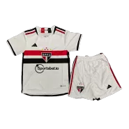 Kid's Sao Paulo FC Home Soccer Jersey Kit(Jersey+Shorts) 2023/24 - soccerdealshop