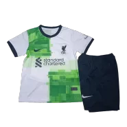 Kid's Liverpool Concept Away Soccer Jersey Kit(Jersey+Shorts) 2023/24 - soccerdealshop