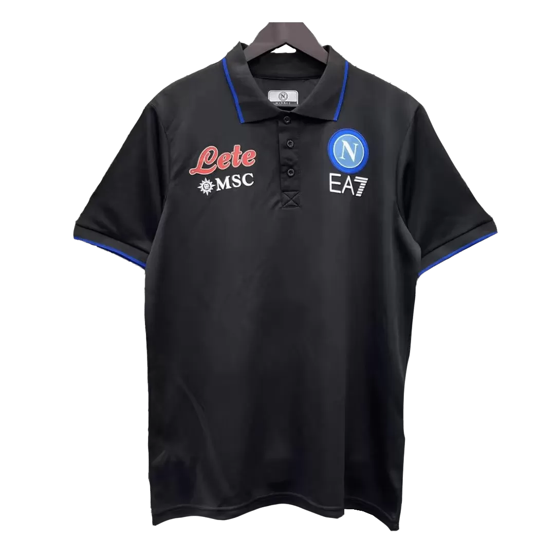 Napoli Polo Shirt 2022/23 - Black