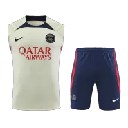 PSG Sleeveless Training Kit (Top+Shorts) 2023/24 - soccerdealshop
