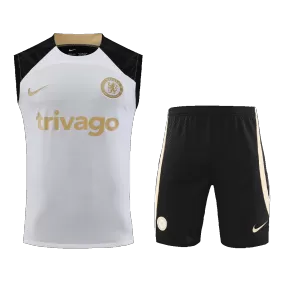 Chelsea Sleeveless Training Kit (Top+Shorts) 2023/24 - soccerdealshop