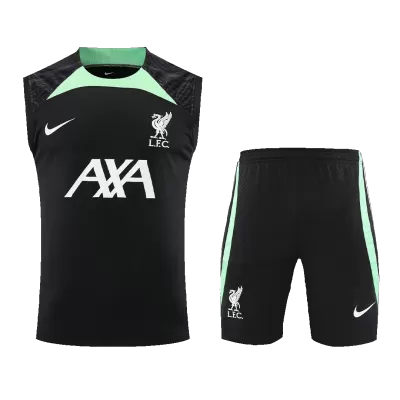 Liverpool Sleeveless Training Kit (Top+Shorts) 2023/24 - Soccerdeal