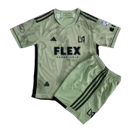 Kid's Los Angeles FC Away Soccer Jersey Kit(Jersey+Shorts) 2023 - soccerdealshop