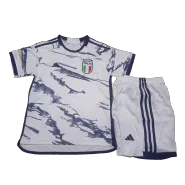 Kid's Italy Away Soccer Jersey Kit(Jersey+Shorts) 2023/24 - soccerdeal