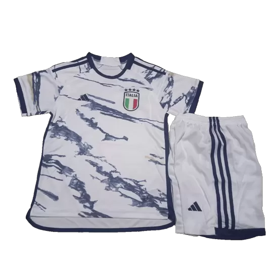 Kid's Italy Away Soccer Jersey Kit(Jersey+Shorts) 2023/24