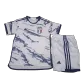 Kid's Italy Away Soccer Jersey Kit(Jersey+Shorts) 2023/24 - soccerdealshop