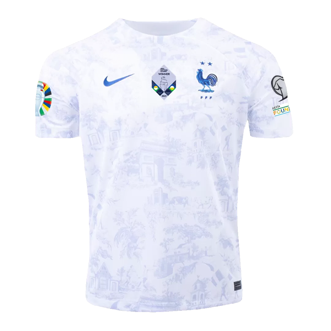 France Away Soccer Jersey - EURO 2024 QUALIFYING