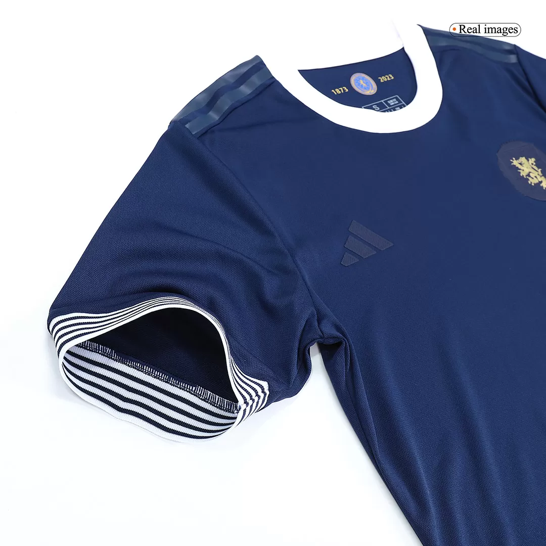 2023 Scotland 150Th Years Anniversary Blue Fans Soccer Jersey