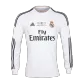 Retro 2013/14 Real Madrid Home Long Sleeve Soccer Jersey - soccerdeal