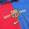 Retro 1999/00 Barcelona Home Long Sleeve Soccer Jersey - Soccerdeal