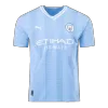 Manchester City CHAMPIONS #23 Home Soccer Jersey 2023/24 - Soccerdeal