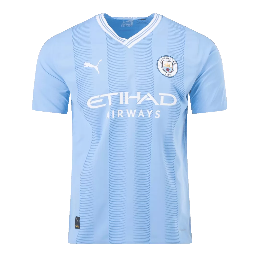 Authentic Manchester City Home Soccer Jersey 2023/24