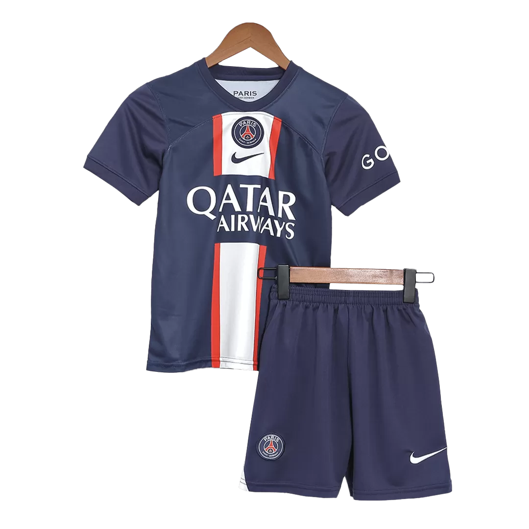 Kid's Nike PSG Home Soccer Jersey Kit(Jersey+Shorts) 2022/23