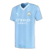 CHAMPIONS #23 Manchester City Home Soccer Jersey 2023/24 - Soccerdeal