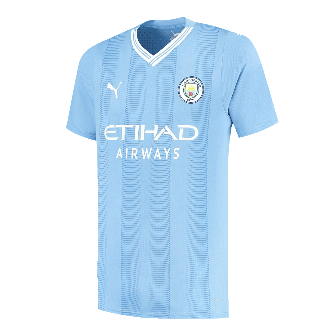 GVARDIOL #24 Manchester City Home Soccer Jersey 2023/24 -UCL - Soccerdeal