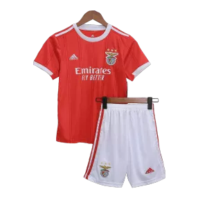 Kid's Benfica Home Soccer Jersey Kit(Jersey+Shorts) 2022/23 - soccerdeal