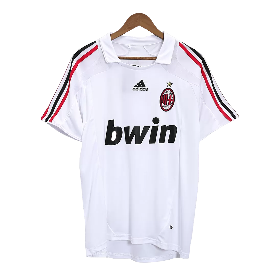 kjole indsats milits Retro 2007/08 AC Milan Away Soccer Jersey