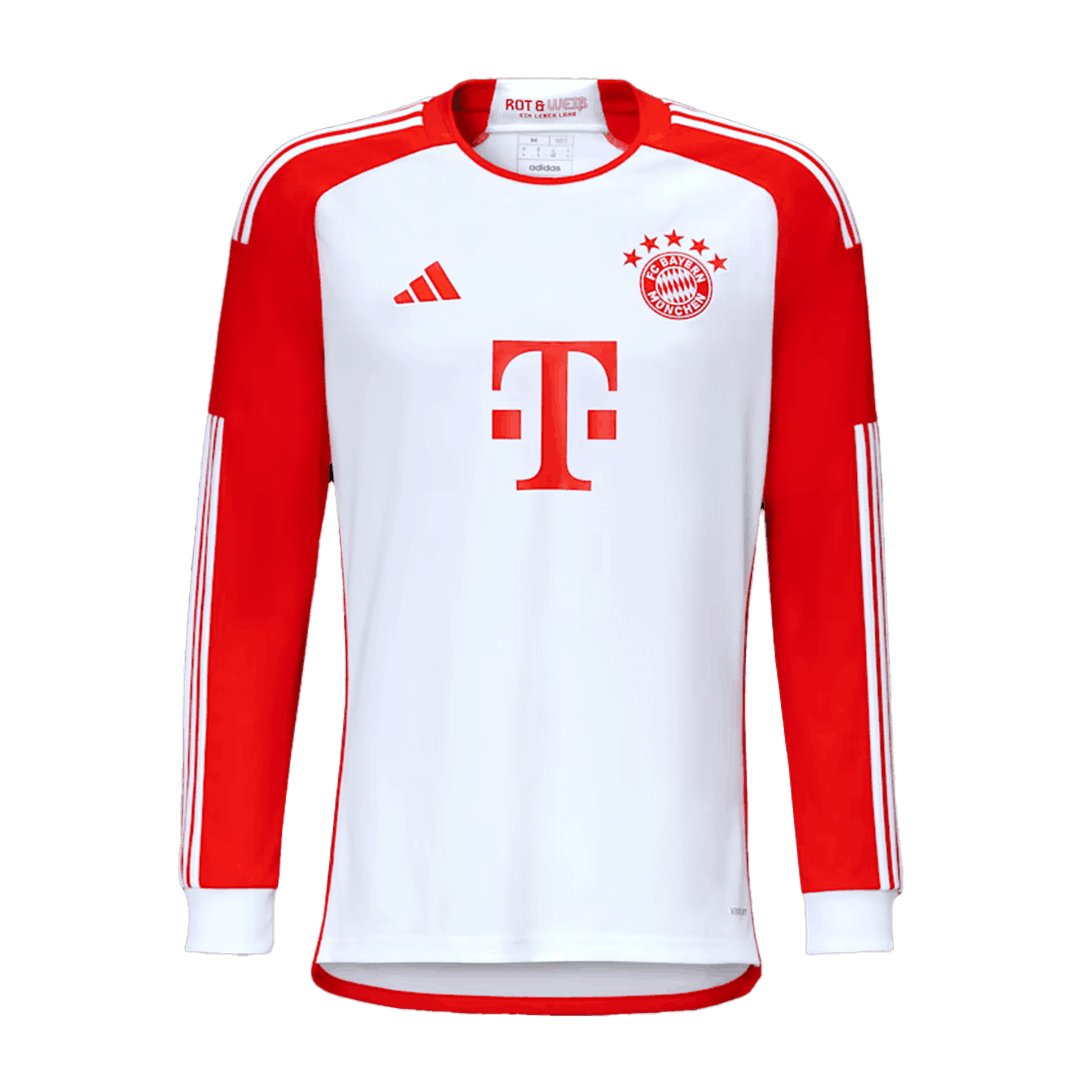 Bayern Munich Home Long Sleeve Soccer Jersey 2023/24 - soccerdeal