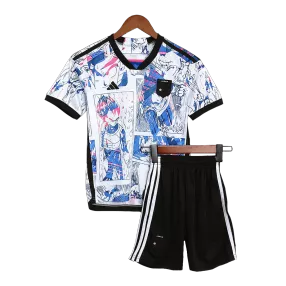 Kid's Japan X Dragon Ball Special Soccer Jersey Kit(Jersey+Shorts) 2022 - soccerdealshop