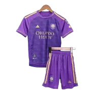 Kid's Orlando City Home Soccer Jersey Kit(Jersey+Shorts) 2023 - soccerdealshop
